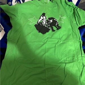 Vintage Old Navy Green Graphic Short Sleeve Tee